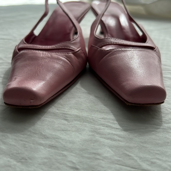 BCBG Maxazria Womens Size 6 1/2 Pink - Picture 8 of 11